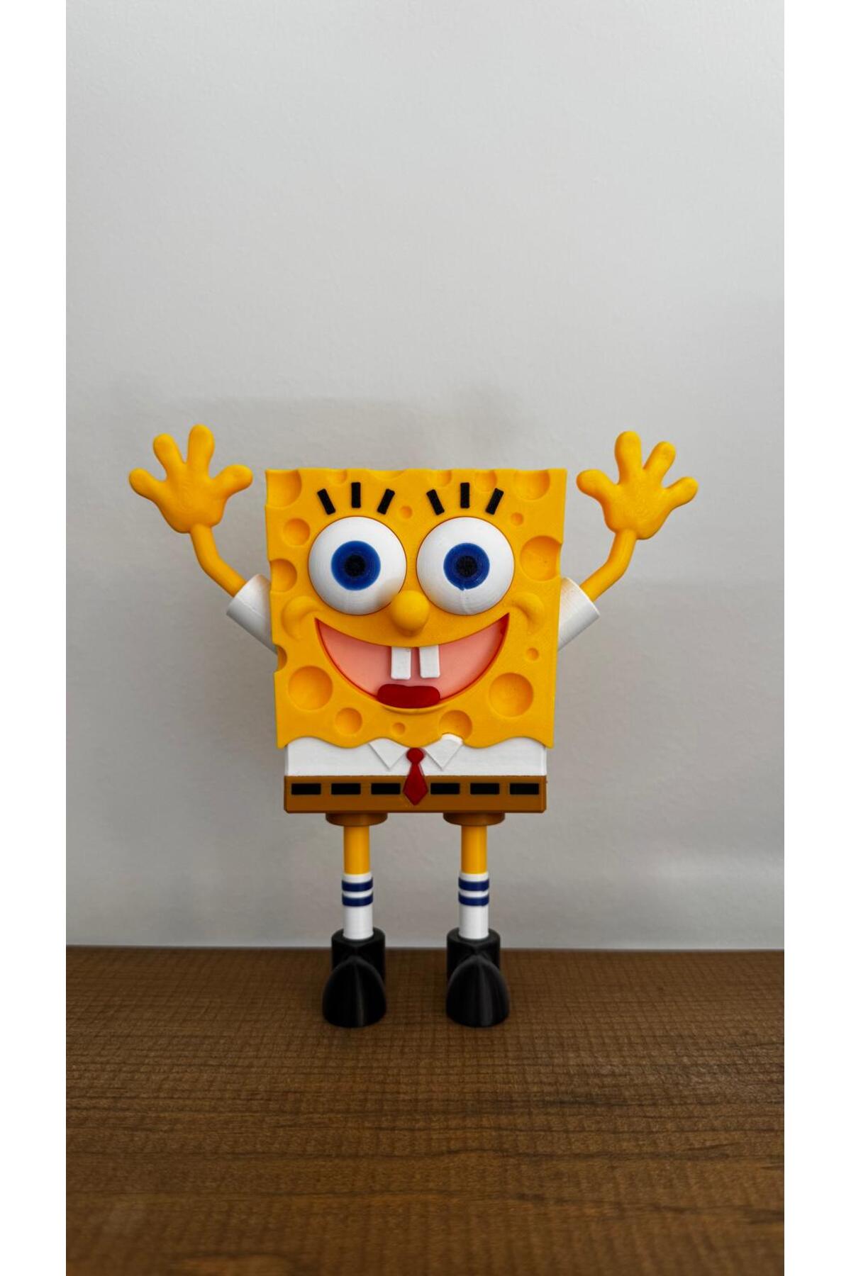 Sünger Bob Dekoratif Figür – Eğlenceli Koleksiyon ve Dekor Ürünü