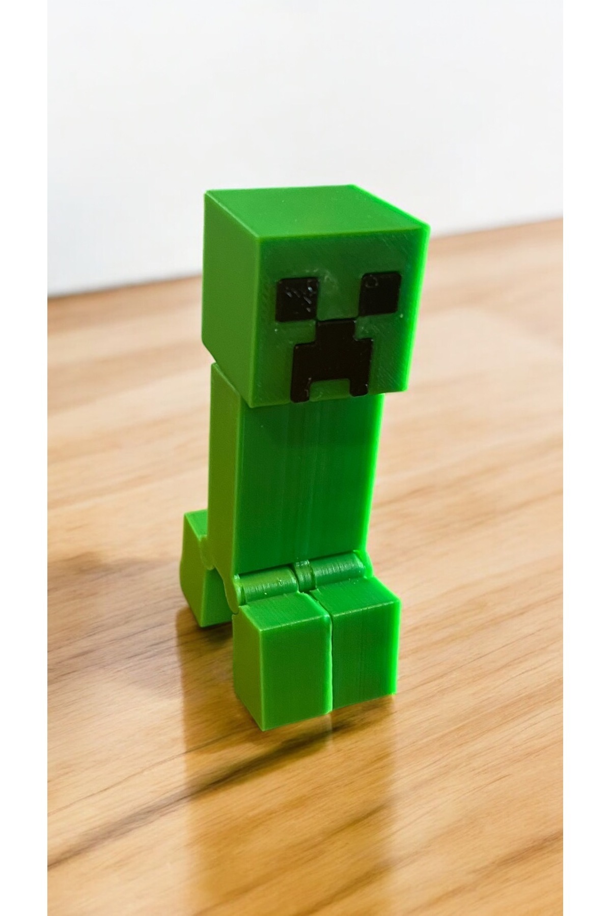 Blok Ve Pixel Canavarı Figürü – Hareketli Ve Dönebilen 7 Cm